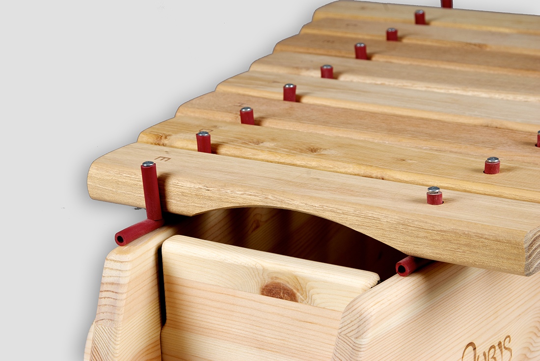 Auris Marimba-Xylophon 8 Töne, diatonisch C-Dur