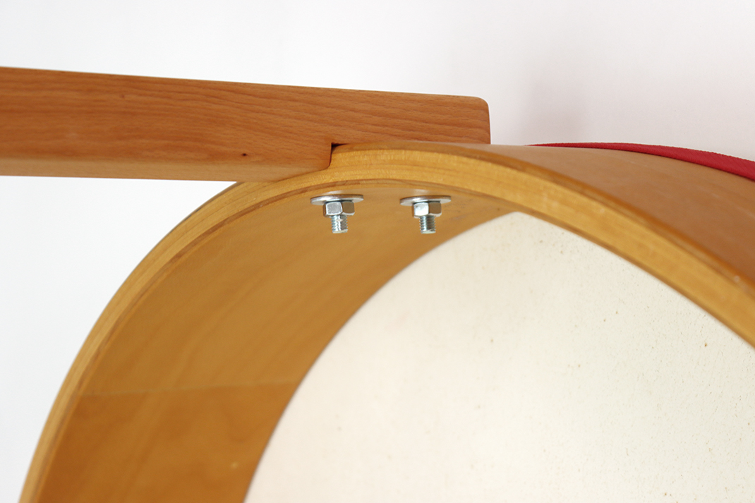 Allton Tischtrommel 80 cm, 4 Beine, genagelt