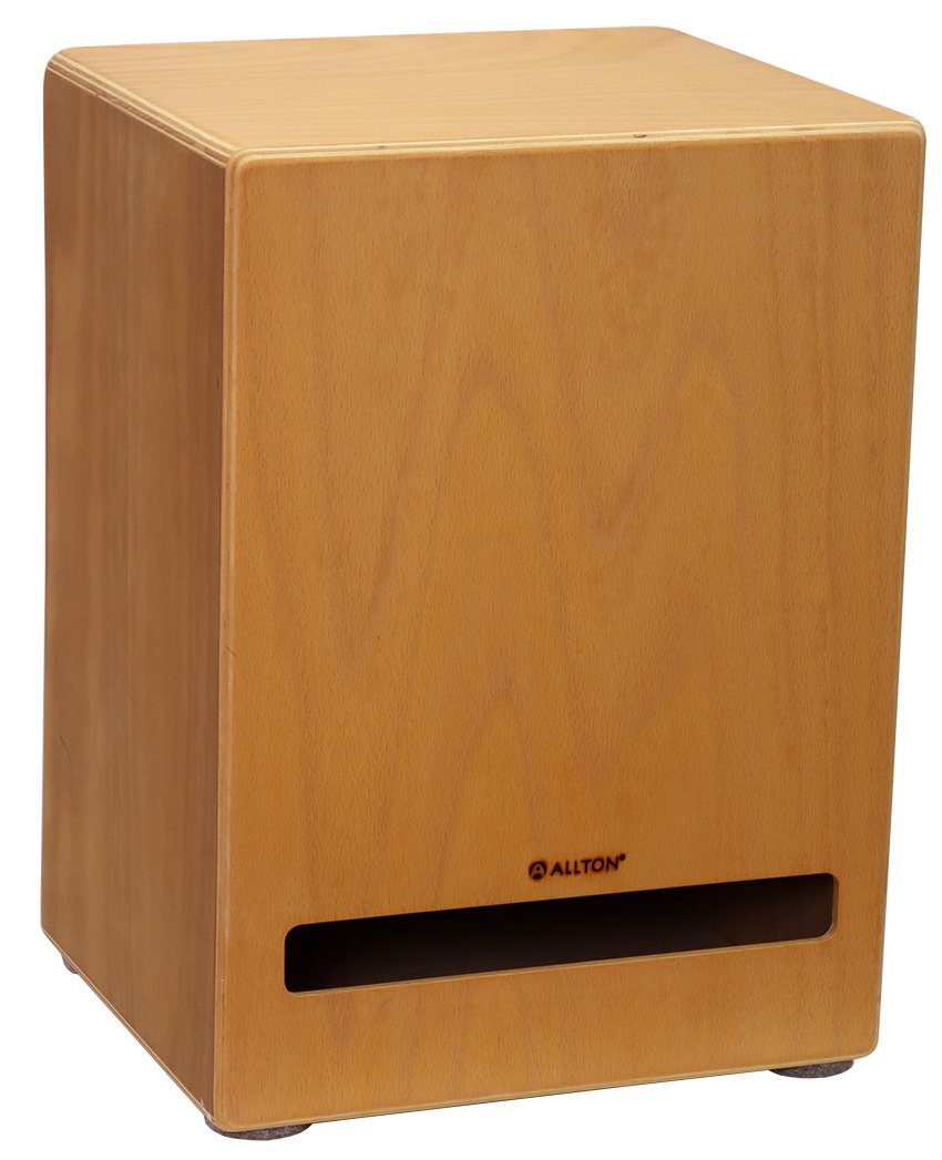 Cajon Bass, Schlagzeug-Holztrommel, Klanginitiative, Buche, geölt