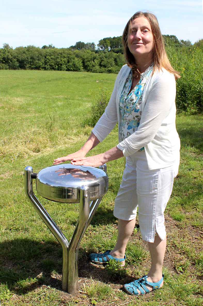 Outdoor-Hapi BABEL-DRUM-LARGE, zum Einbetonieren