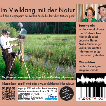 CD - Im Vielklang mit der Natur- Hörstreifzüge aus Deutschlands Naturparks, 2 CDs