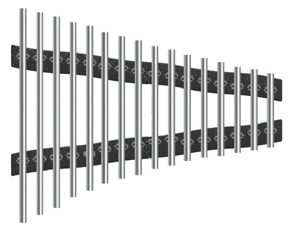 Freechimes Symphonie, diatonisch, 22 Töne, Outdoor-Röhrenglockenspiel, zum Einbetonieren
