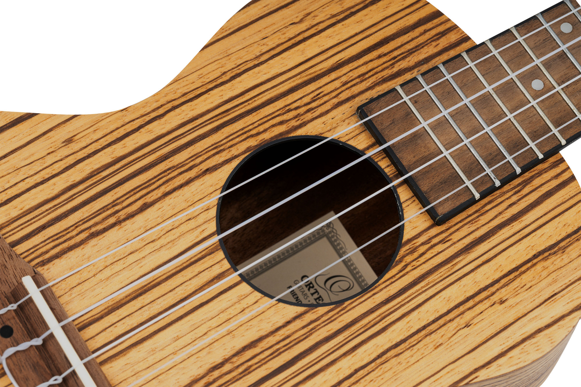 Ortega Ukulele Concerto (Zebraholz), inkl. Tasche
