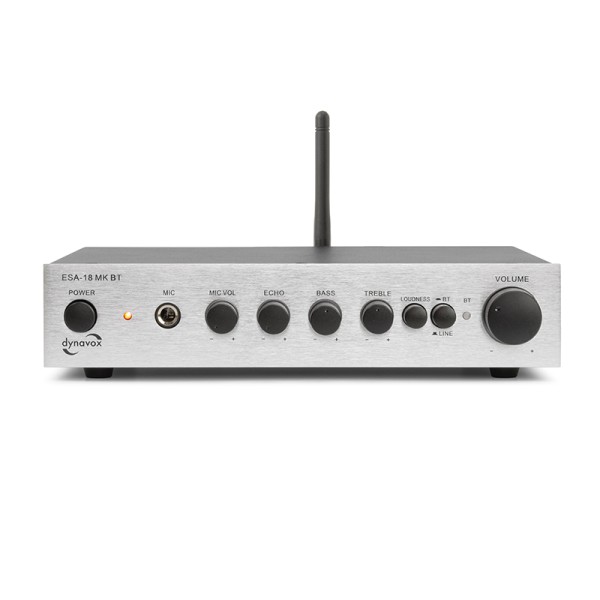 Verstärker Dynavox ESA-18 MK BT, silber