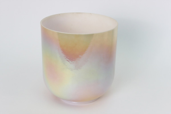 Kristall-Klangschale Galaxy, Milky Light, 15 cm