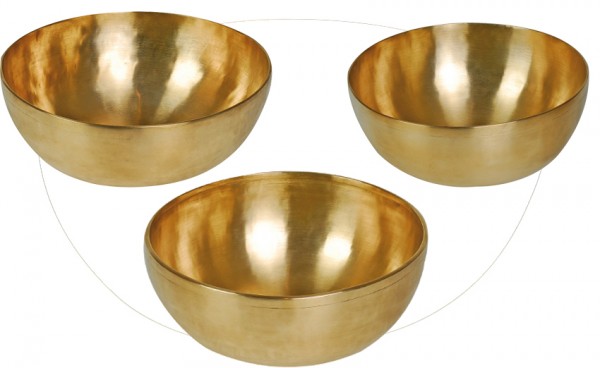 Peter Hess Therapie-Klangschalen-Set Profi, 3-er Set