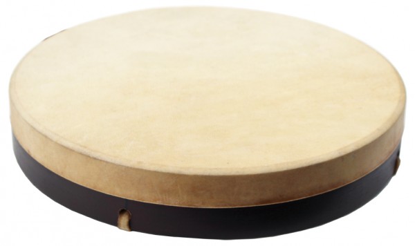 Tambourin 30 cm, mit Griffkreuz aus Fell