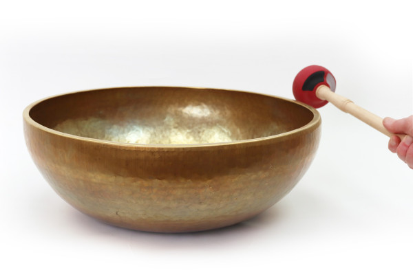 Fuß-Klangschale, RainbowShine, ca. 50 cm Durchmesser