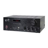 Stereo Kompaktverstärker mit SD/USB-Eingang, 160 Watt, 25x18x9,5 cm Stereo Kompaktverstärker mit SD/USB-Eingang, 160 Watt, 25x18x9,5 cm