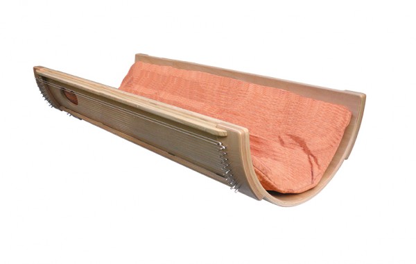 Allton Klangwiege 200 cm lang, mit Heumatratze und Bezug
