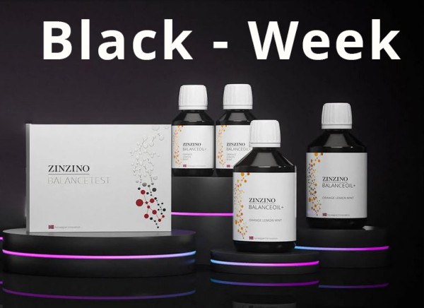 Black-Week Angebot: 4-er Set Omega3-Balance Öl (á 300 ml), + 400 ml gratis dazu