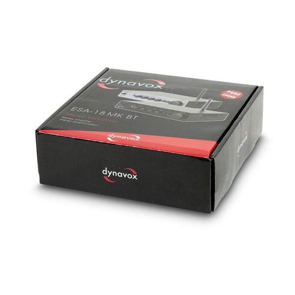Verstärker Dynavox ESA-18 MK BT, silber