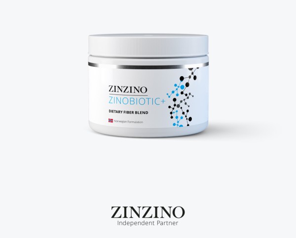 ZinoBiotic+, Zinzino-Nahrungsergänzungsmittel für einen gesunden Darm, 180 gramm Dose