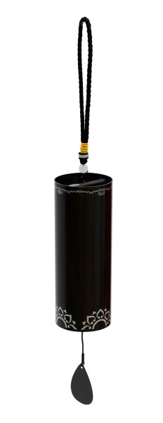 Outdoor-Klangspiel, Carbon, schwarz, Frühling (C-E-G-F), 6,5 x 16 cm