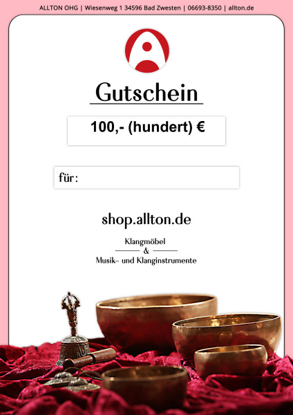 Geschenk-Gutschein 100 mit 10% Rabatt-Copy